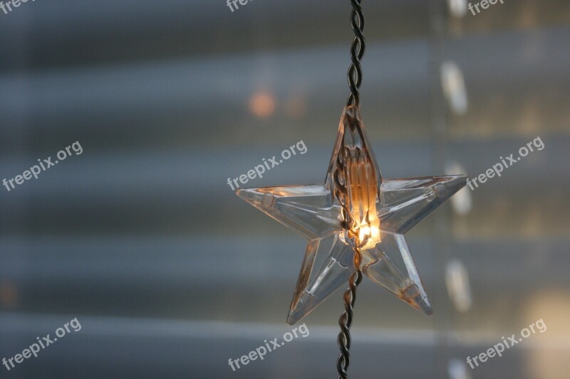 Christmas Star Lights Decoration Ornament