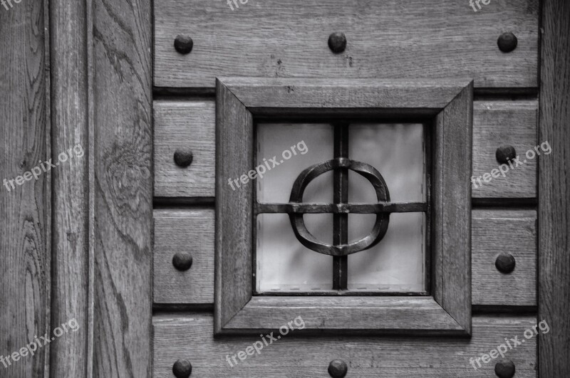 Door Czech Prague Wooden Doorway