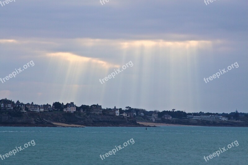 Saint Malo Sea Ocean Brittany Dinard