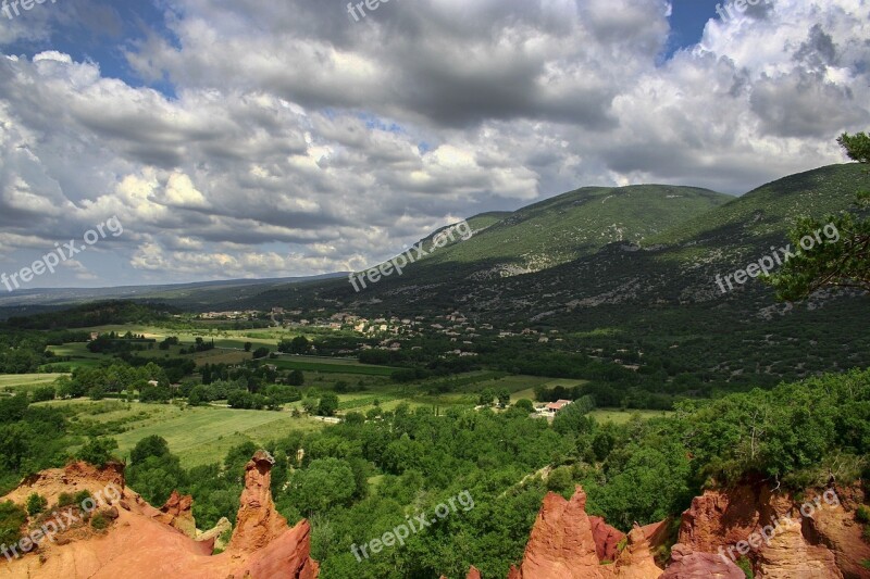 Rustrel France Color Provencal Colorado Provence