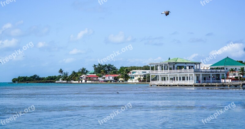 Belize City Port Architecture Belize Water