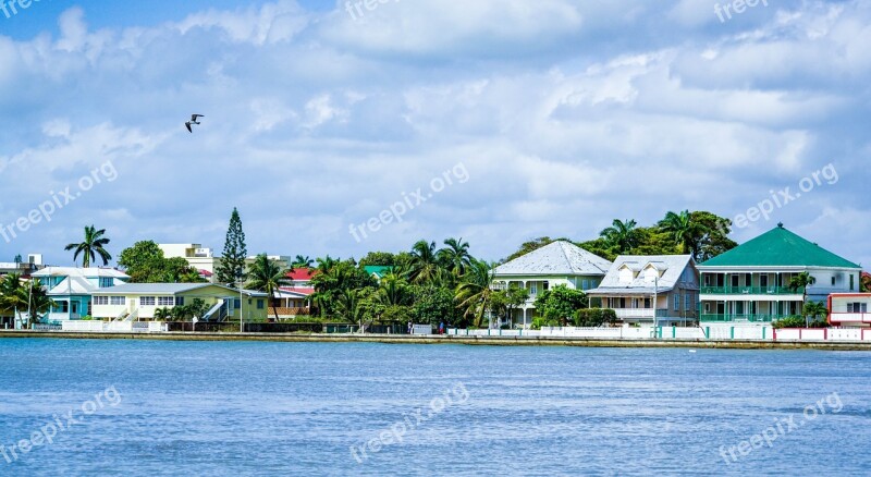 Belize City Port Architecture Belize Water