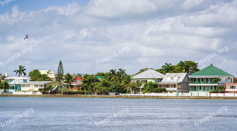 Belize City Port Architecture Belize Water