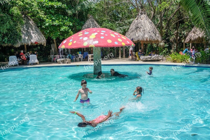 Belize Bacab Jungle Park People Person Children