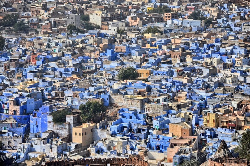 City Blue City Dzodhpur Architecture House