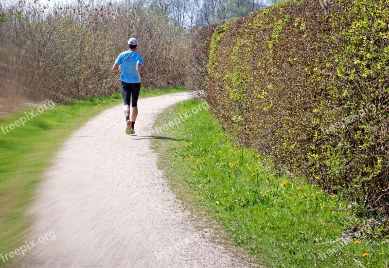 Run Runners Away Nature Green