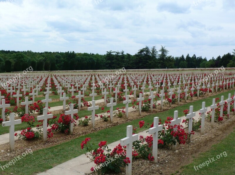 Cemetery World War Verdun Free Photos