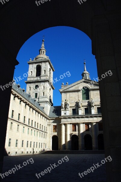 Spain El Escorial Palace Royal Residence History