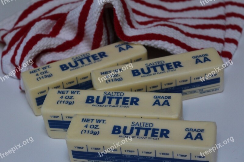 Butter Food Cooking Nutrition Organic