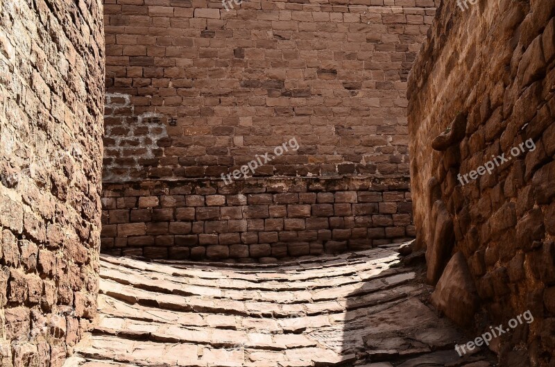 Road The Scenery The Ancient Town Stone Street