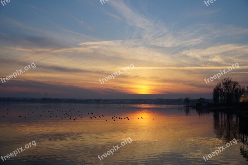 Lake Lake Trasimeno Water Sky And Water Landscape