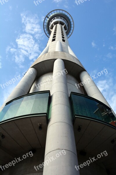 Sky Tower Auckland New Zealand City Tower