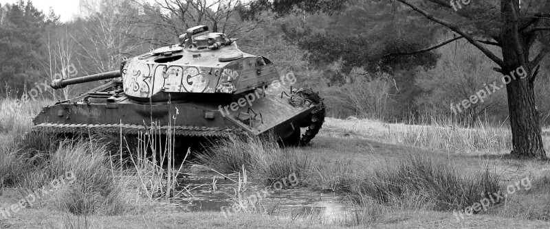 Siegfried Line Aachen Military Training Area Old Tank Free Photos