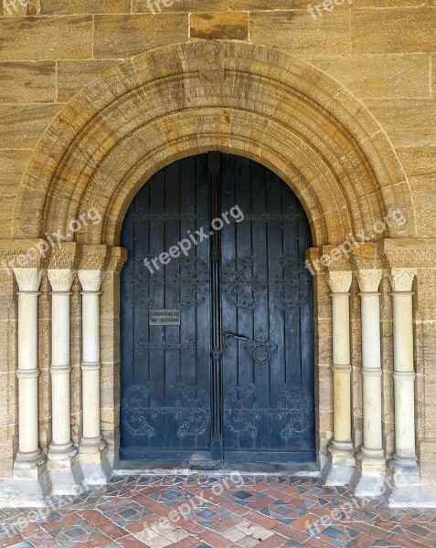 Door Church Door Input Ornament Portal