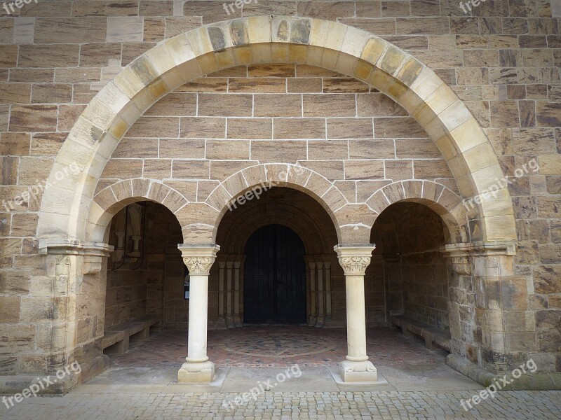 Archway Church Input Door Architecture