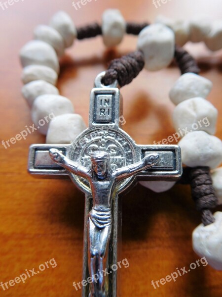 Rosary Cross Catholic Religion Prayer