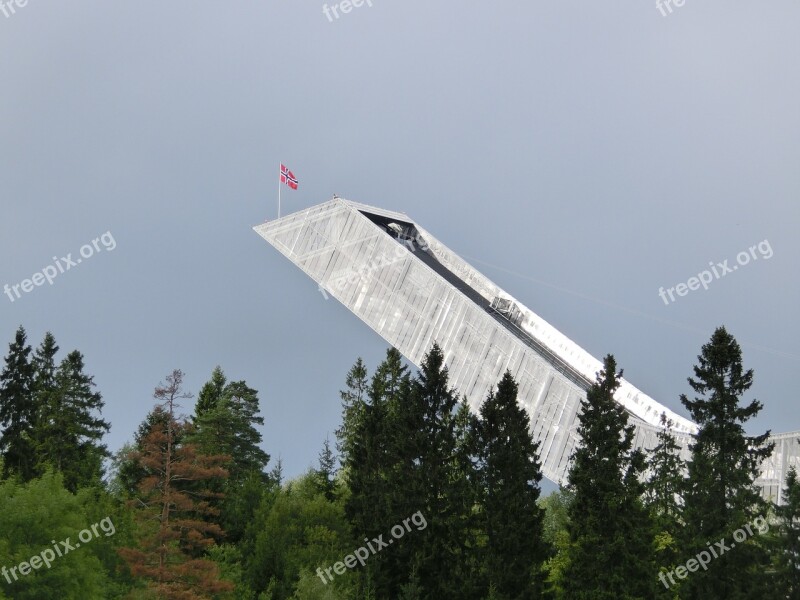 Holmenkollen Hill Ski Ski Jumping Ski Jump