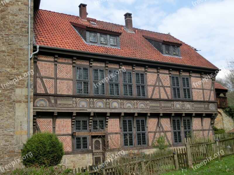 Weser Weser Uplands Fachwerkhaus Schaumburg Amtshaus