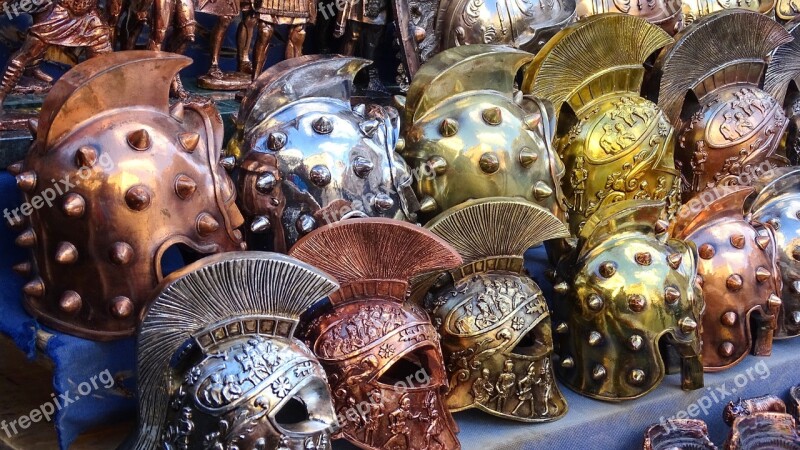 Italy Rome Helm Romans Free Photos