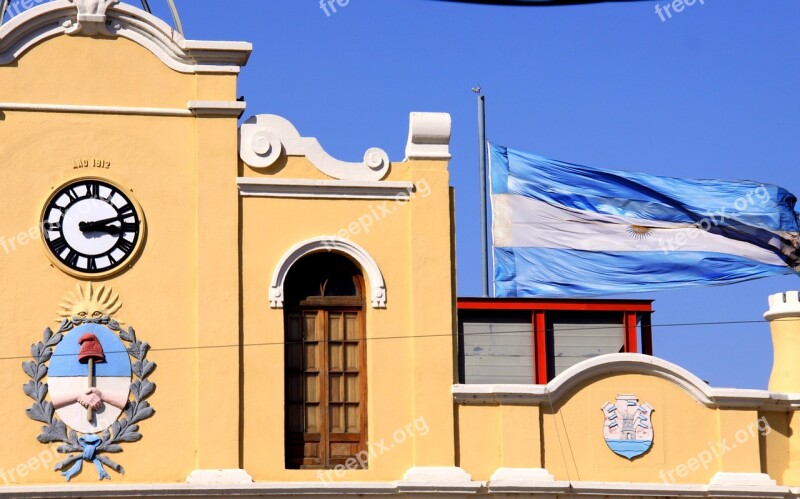 Flag Argentina Countries Architecture Art