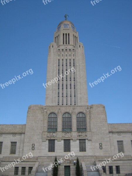 Lincoln Nebraska Capitol Building City