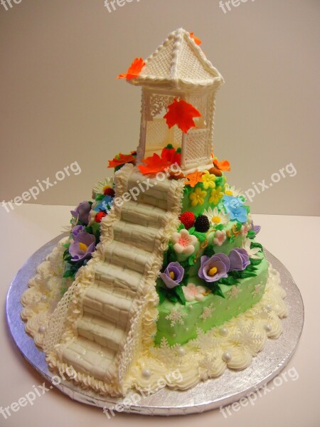 Cakes Cake Decoration Food Free Photos