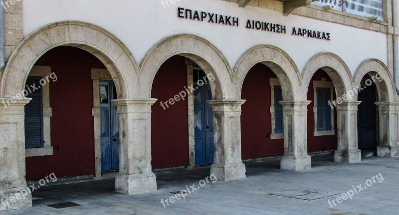 Cyprus Larnaca Administration Colonial Style Architecture Free Photos