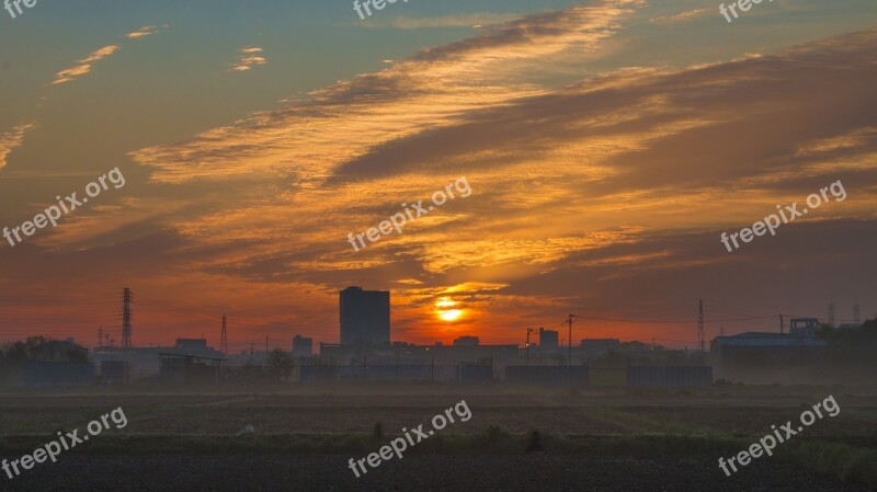 Sunrise The Morning Sun Cloud Morning Chenguang