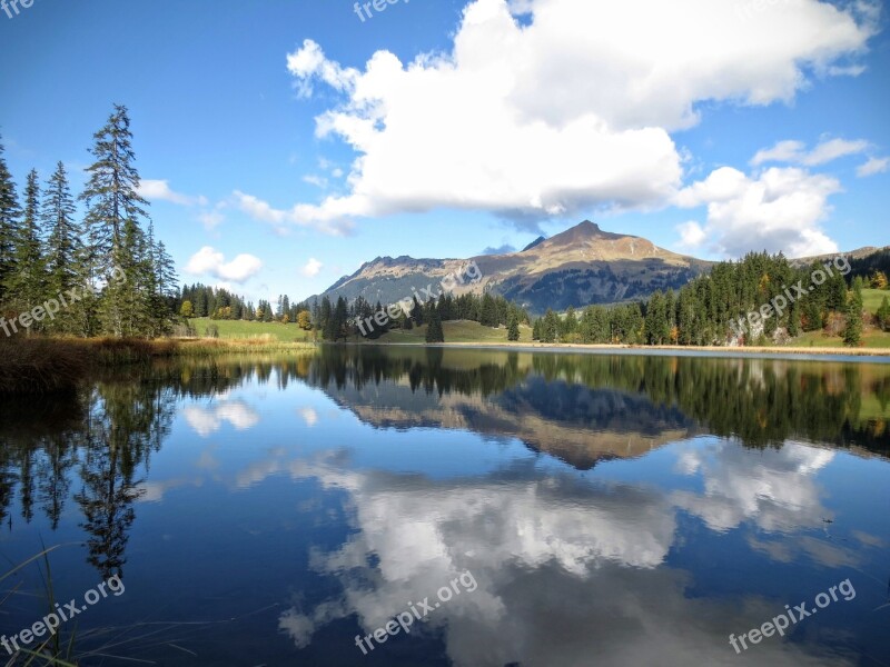 Nature Lake Landscape Summer Outdoor