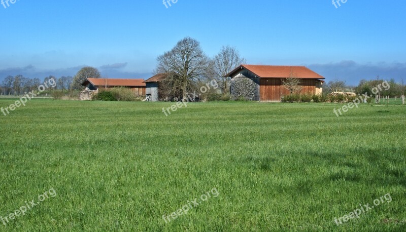 Agriculture Farm Buildings Hut Barn Nature