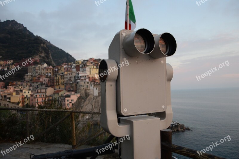 Italy Binoculars Holiday Ancient Houses