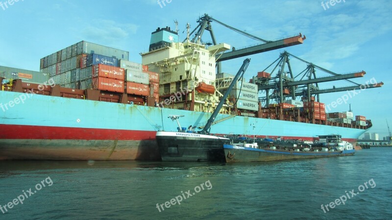 Rotterdam Coaster River Boat Handling Free Photos