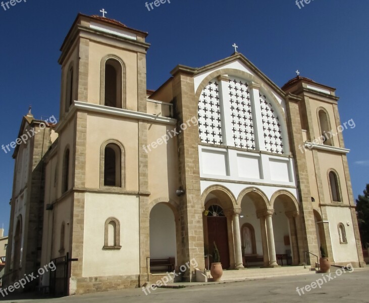 Cyprus Avgorou Cathedral Church Orthodox