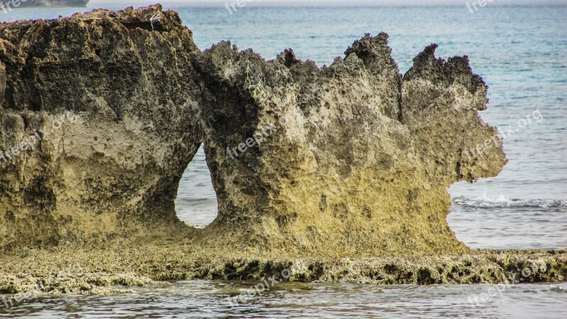 Cyprus Cavo Greko Rock Sea Tear