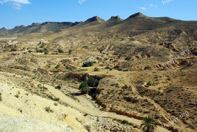 Tunisia Atlas Desert Mineral Heat