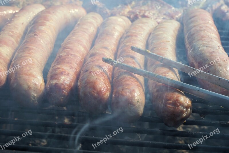 Grill Sausage Grilling Grill Sausage Barbecue