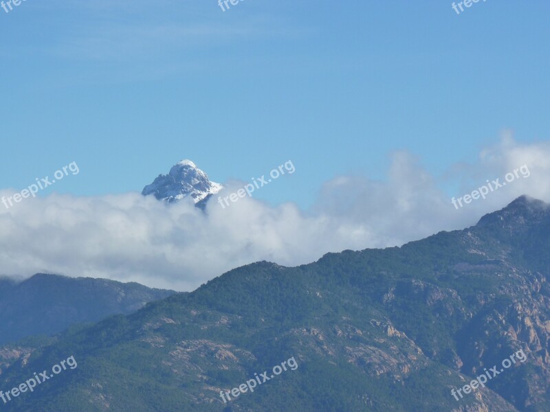 Creeks Of Piana Corsican Clouds Free Photos