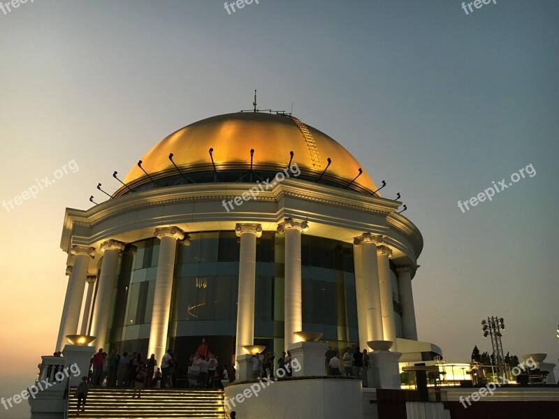 Lebua State Tower Hotel Dome Roof Dome Thailand Asia