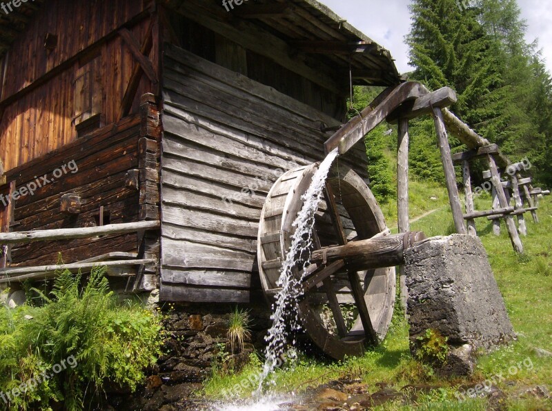 Mill Spring Trentino Water Mill Free Photos