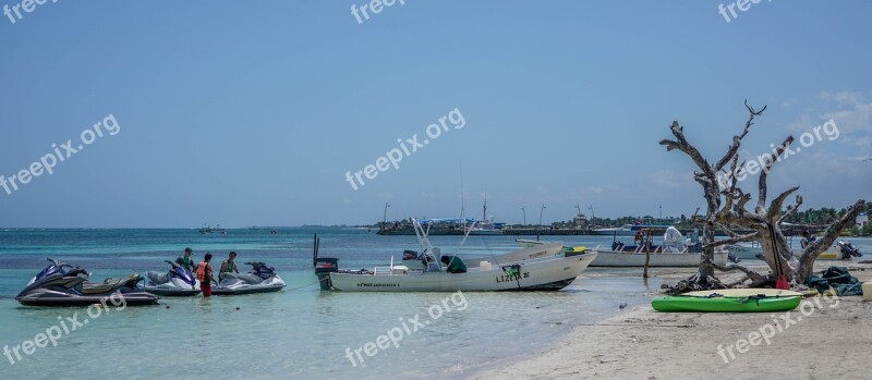 Cozumel Mexico Caribbean Tropical Sea