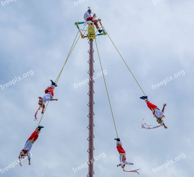 Mexico Acrobats Vacation Tourism Performance