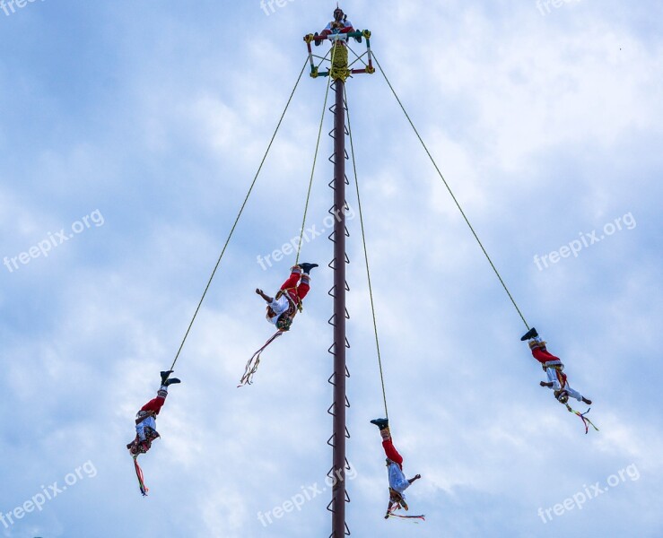 Mexico Acrobats Vacation Tourism Performance