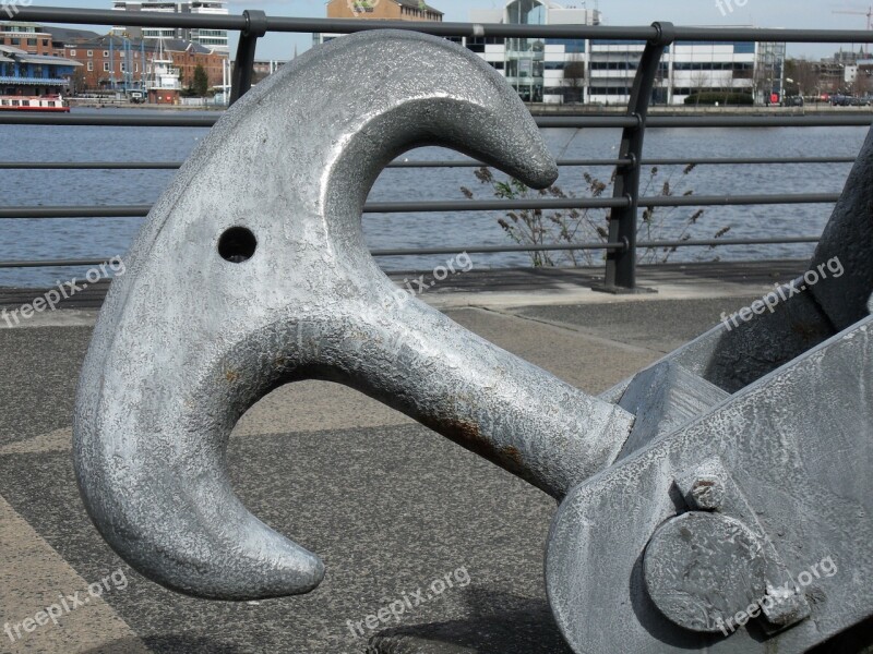 Anchor Containing Security Industry Metal