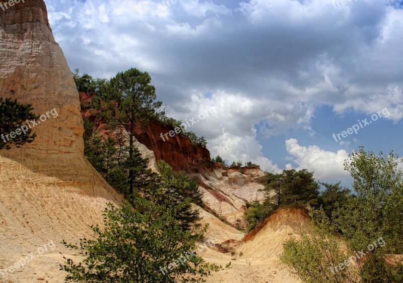 Rustrel Canyon Provencal Colorado Provence Color