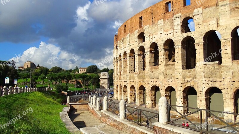 Italy Rome Building Antique Arke