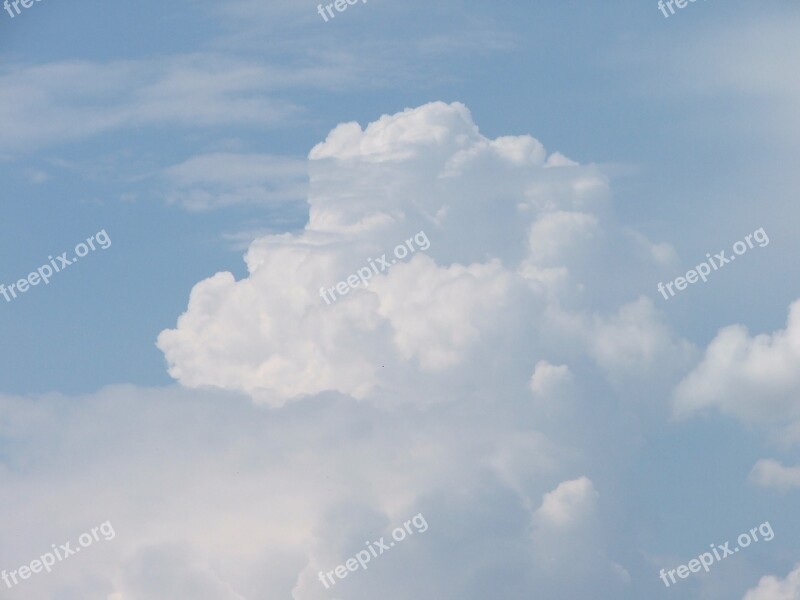 Cloud Blue Sky Sunshine Sky Nature