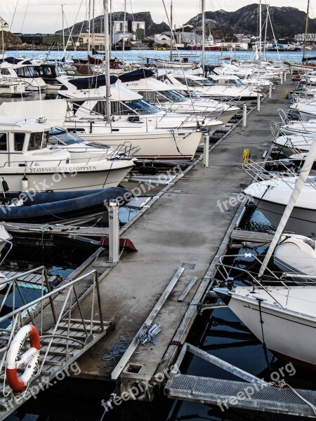 Port Boats Sea Harbor Dock