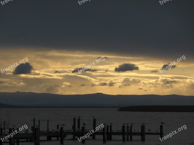 Clouds Landscape Sky Nature Dark Clouds