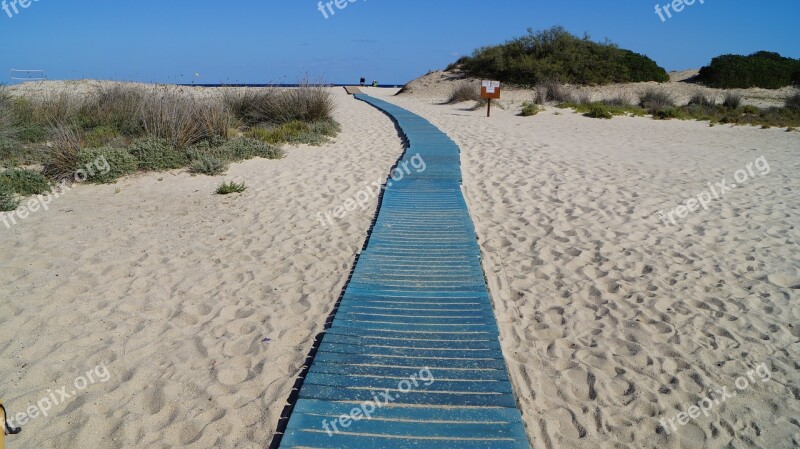 Sardinia Way To The Sea Sand Beach Free Photos