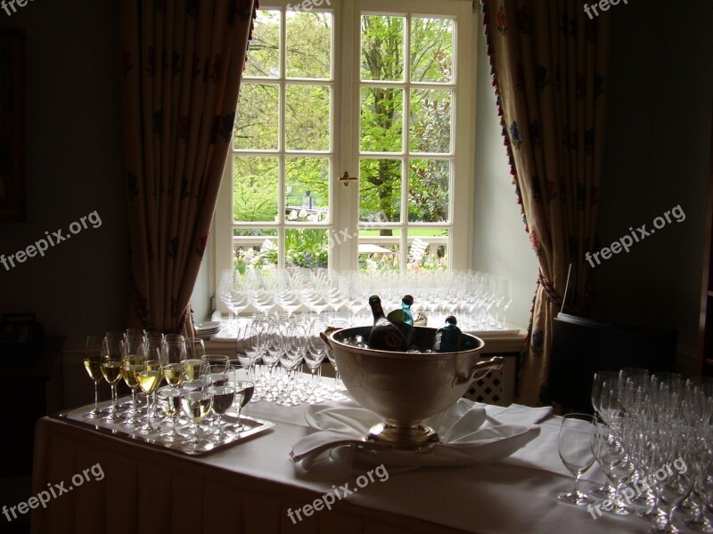 Champagne Buffet Sparkling Wine Free Photos